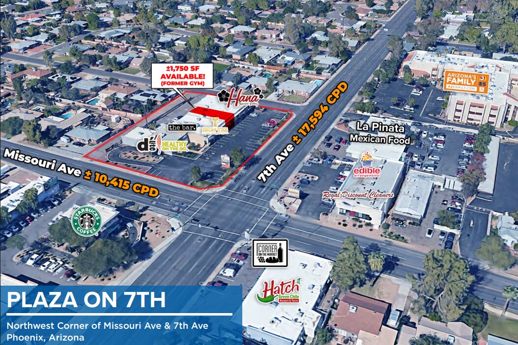 5504-5524 N 7th Ave, Phoenix, AZ for Rent