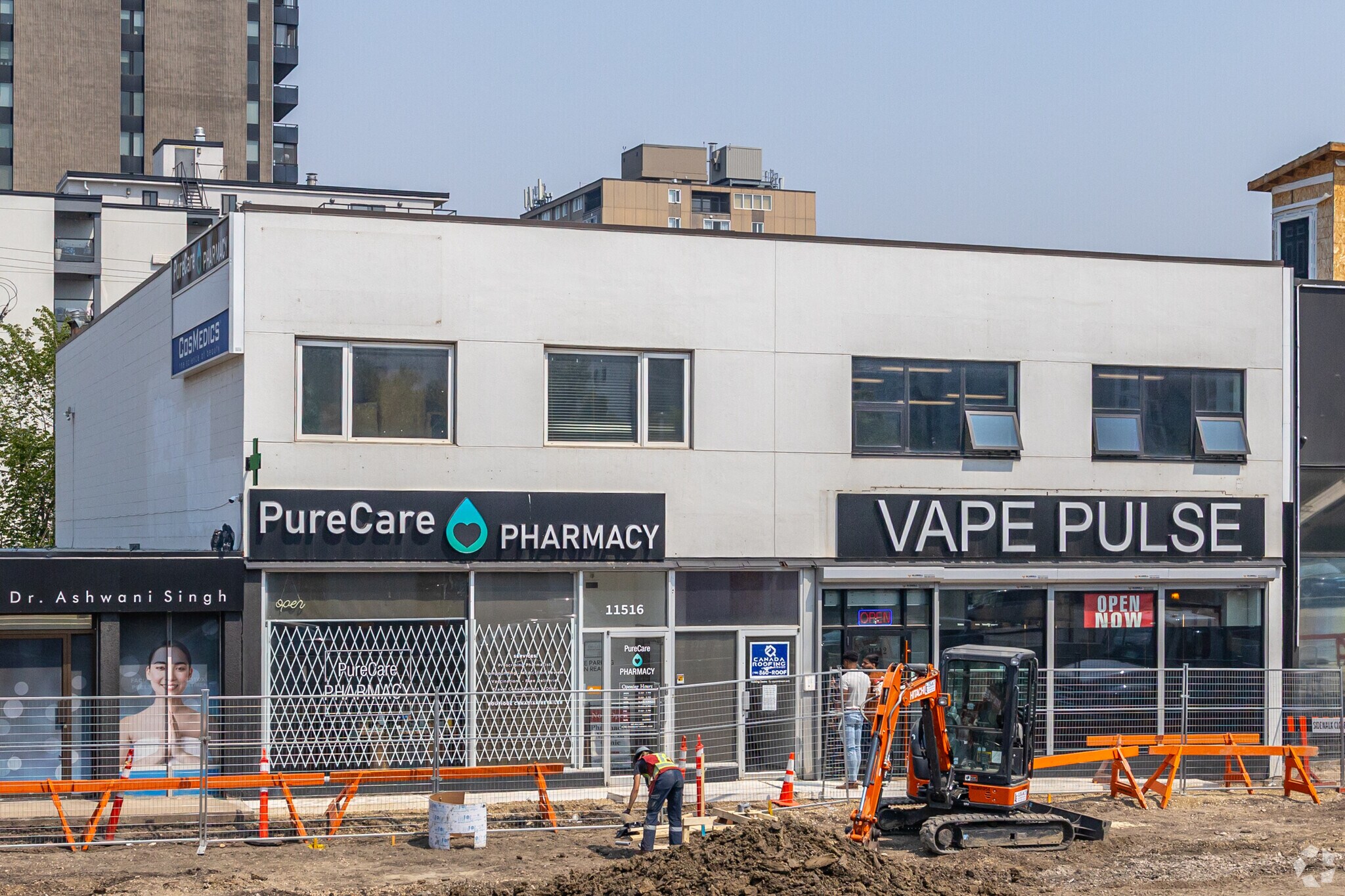 11512-11518 Jasper Ave NW, Edmonton, AB for Rent