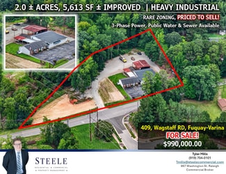 Fuquay-Varina, NC Manufacturing - 409 Wagstaff Rd Fuquay-Varina, NC Manufacturing - 409 Wagstaff Rd