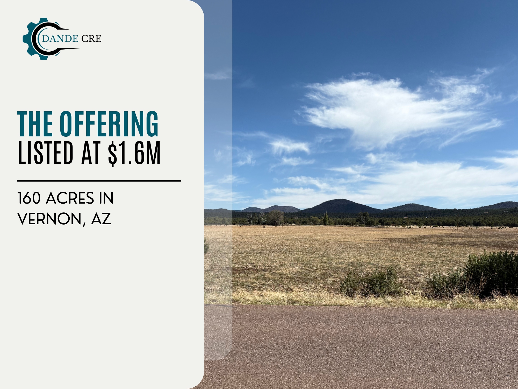 Vernon County rd, Vernon, AZ for Sale