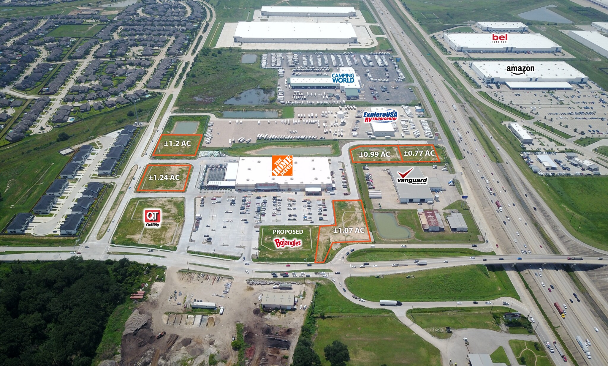 0 Cane Island Pky & Kingsland Blvd, Katy, TX for Rent