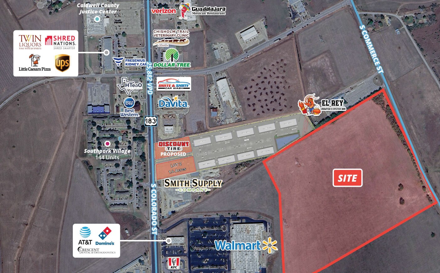 1904 S Colorado St, Lockhart, TX for Sale