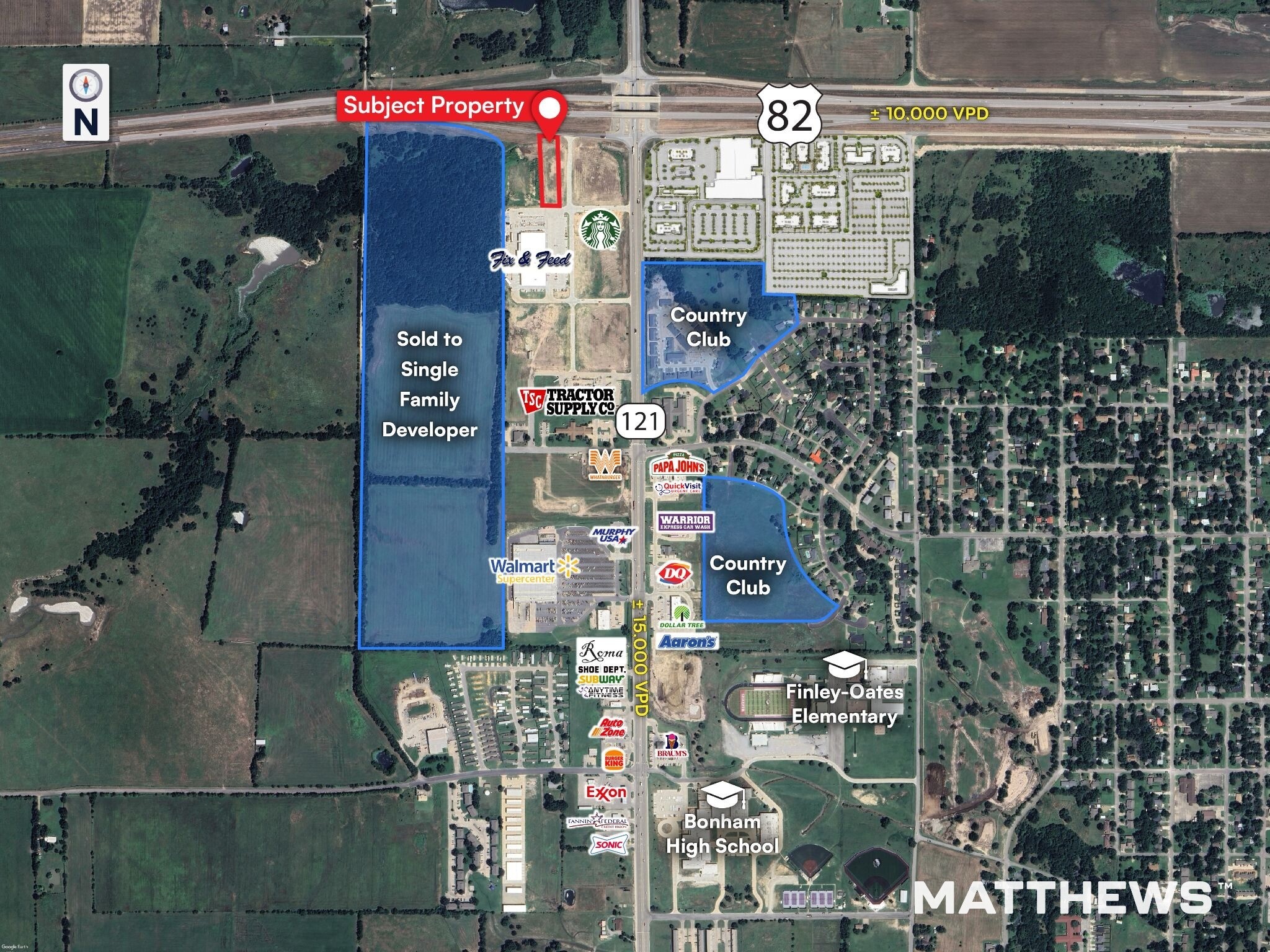 N Hwy 121, Bonham, TX for Sale