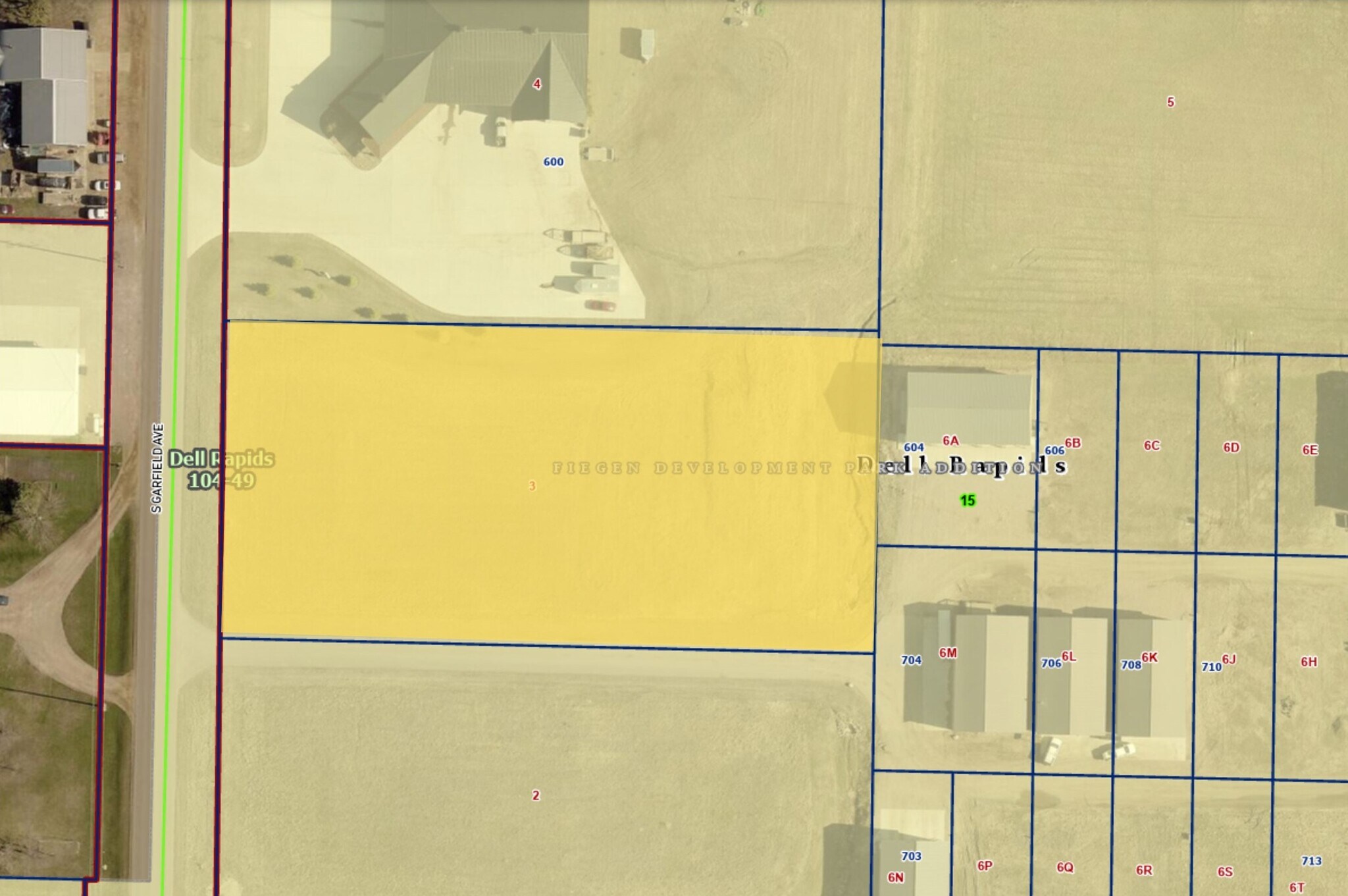602 S. Garfield Ave., Dell Rapids, SD for Sale