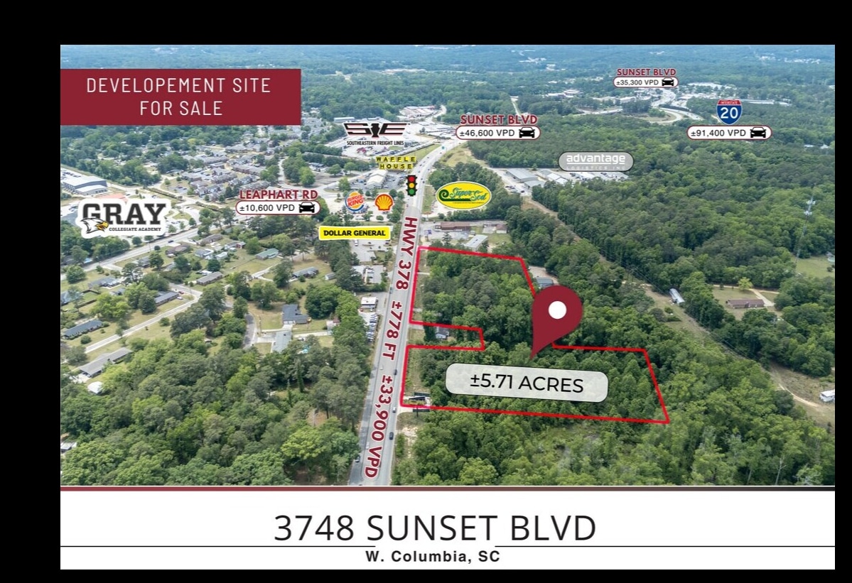 3748 Sunset Blvd, West Columbia, SC for Sale