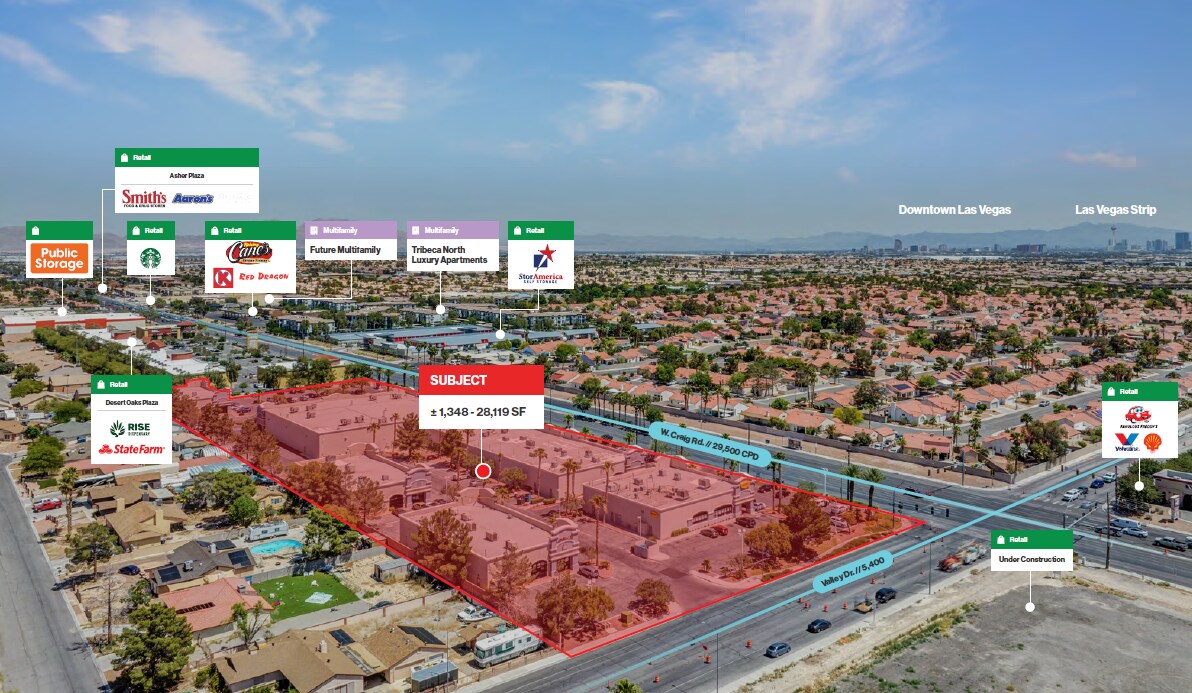 4116-4280 W Craig Rd, North Las Vegas, NV for Rent