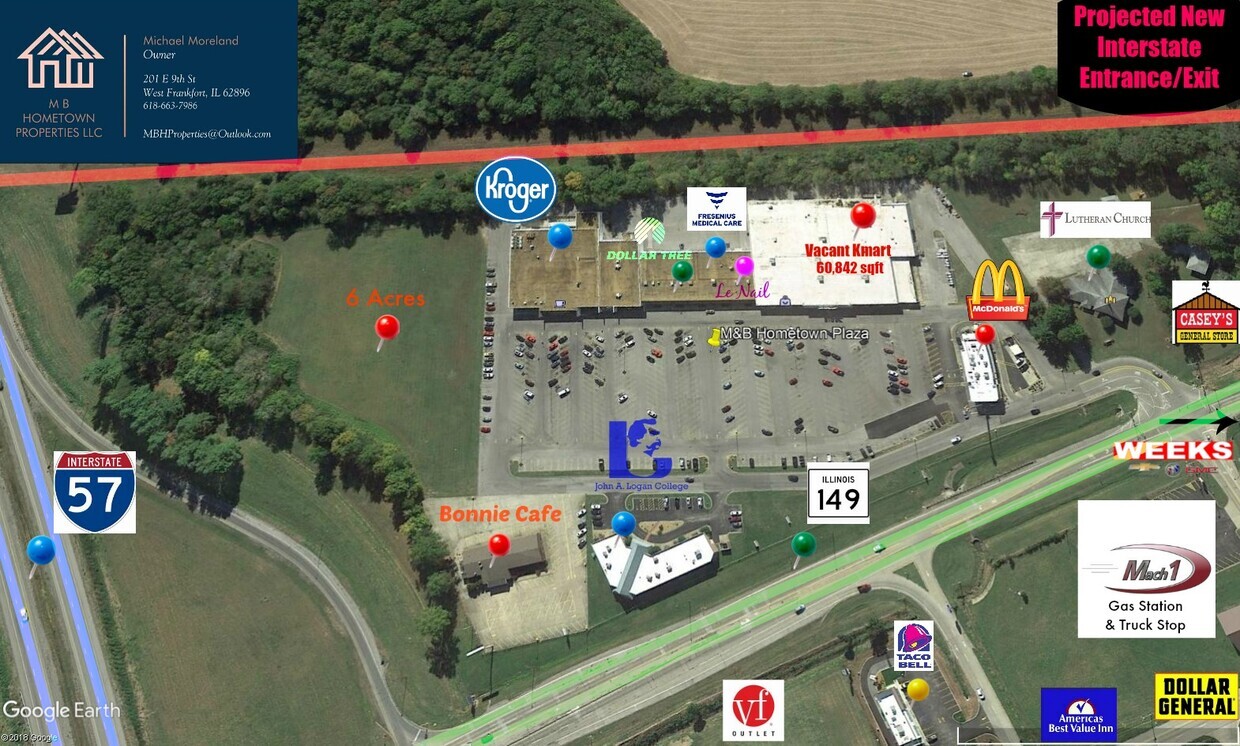 West Frankfort Plaza, West Frankfort, IL for Sale