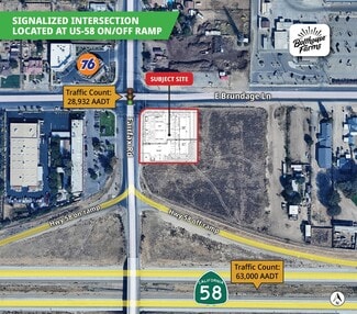 Bakersfield, CA Retail - 6529 E Brundage Ln