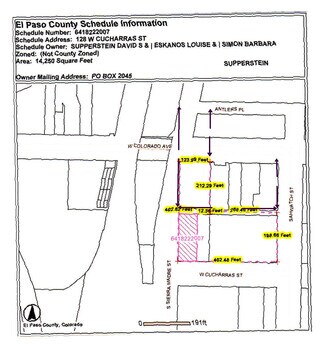 Colorado Springs, CO Commercial Land - 120 Cucharras