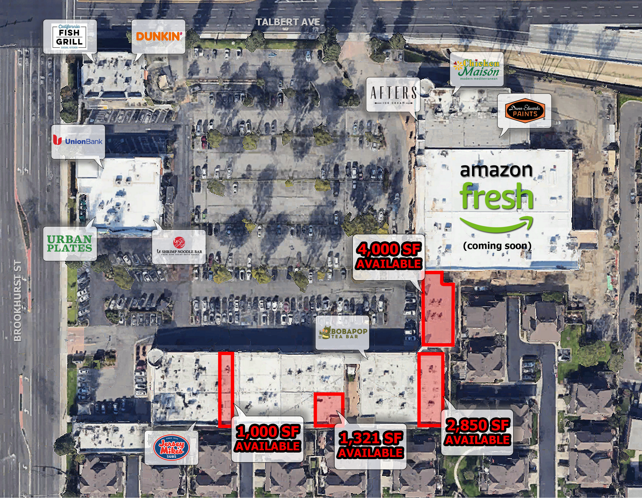 18000-18122 Brookhurst, Fountain Valley, CA for Rent
