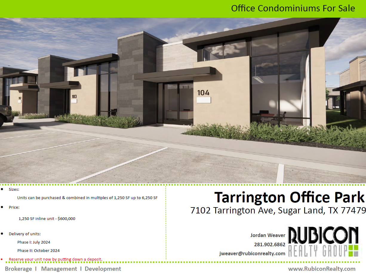 Tarrington Ave -1, Sugar Land, TX for Sale