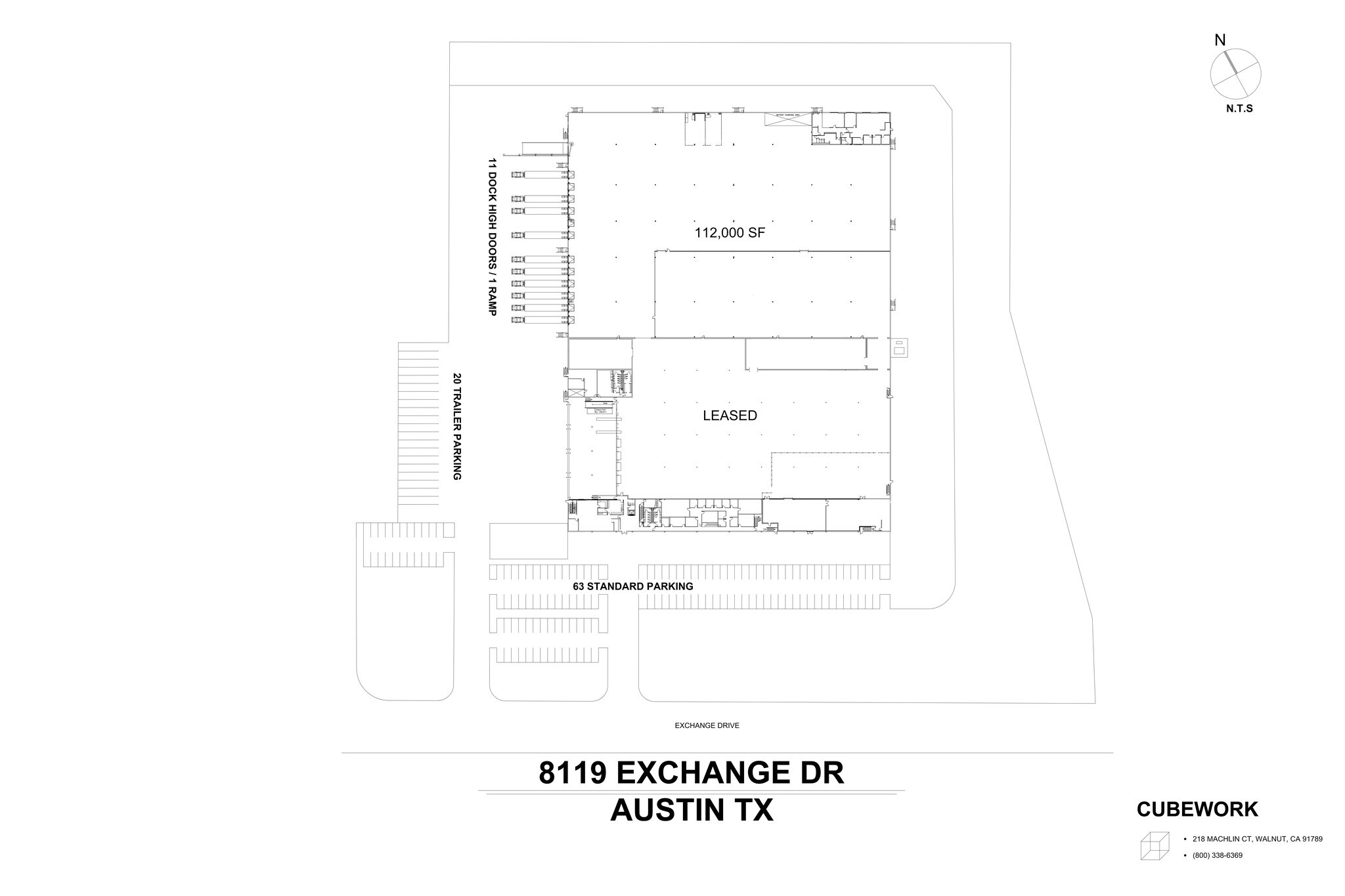 8119 Exchange Dr, Austin, TX for Rent