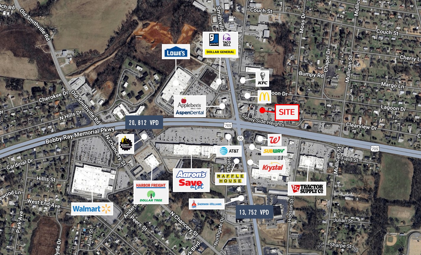 548 Sunnyside Hts, McMinnville, TN for Sale
