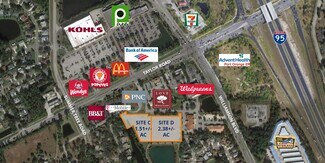 Port Orange, FL Commercial Land - 1647-1645 Taylor Rd
