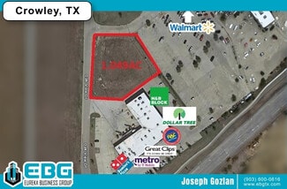 Crowley, TX Commercial Land - 1201 Fm 1187 Crowley, TX Commercial Land - 1201 Fm 1187