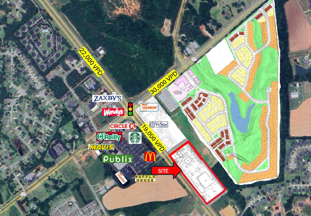Perry Pkwy and Houston La Rd, Perry, GA for Sale