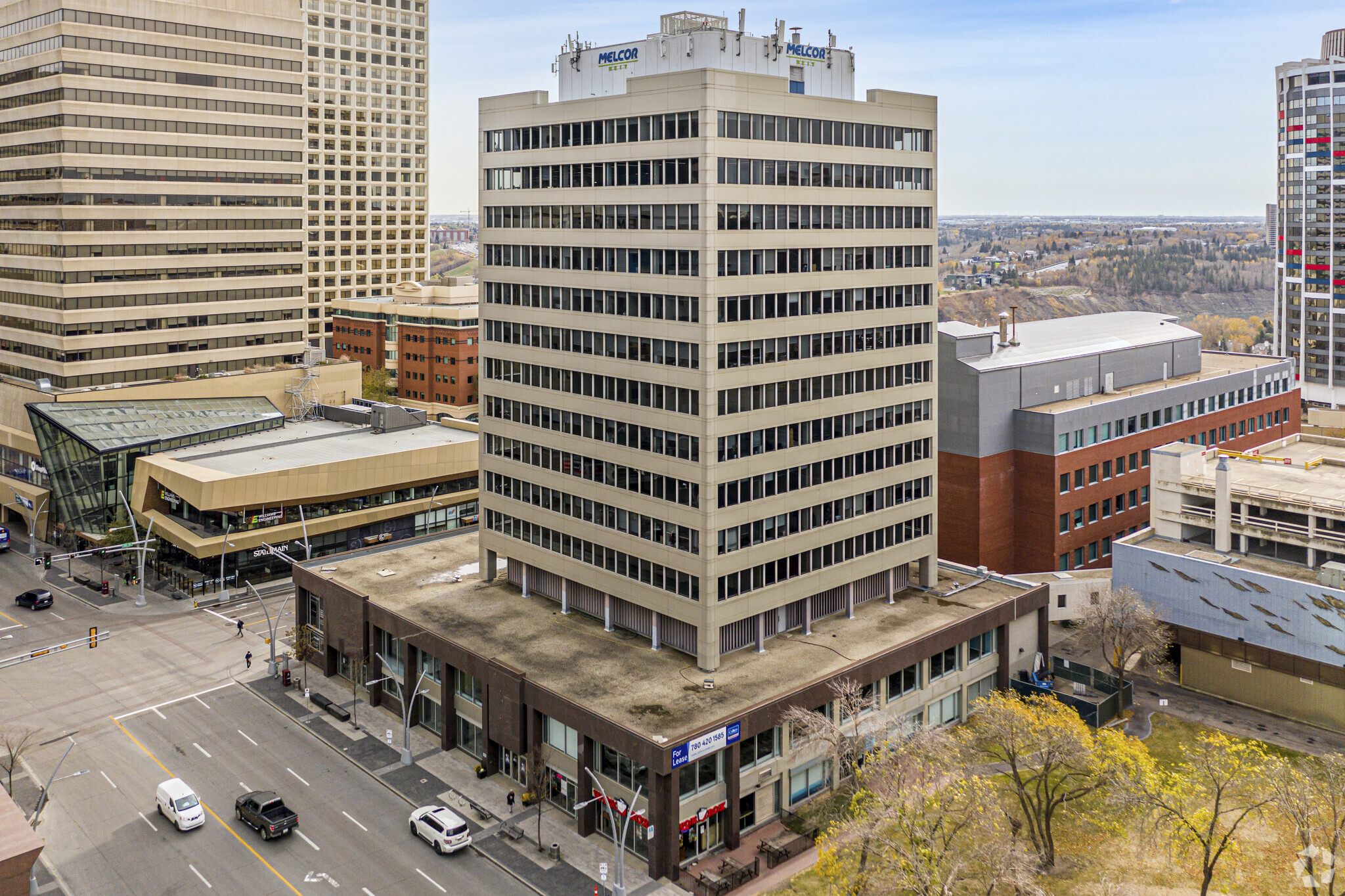 10107-10119 Jasper Av NW, Edmonton, AB for Rent