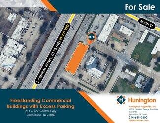 Richardson, TX Commercial Land - 211 & 227 Central Expy Richardson, TX Commercial Land - 211 & 227 Central Expy