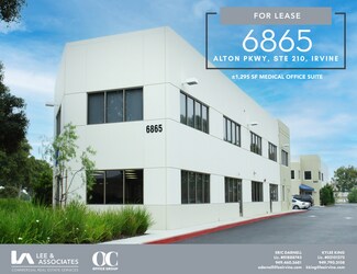 Irvine, CA Medical - 6865 Alton Pky Irvine, CA Medical - 6865 Alton Pky
