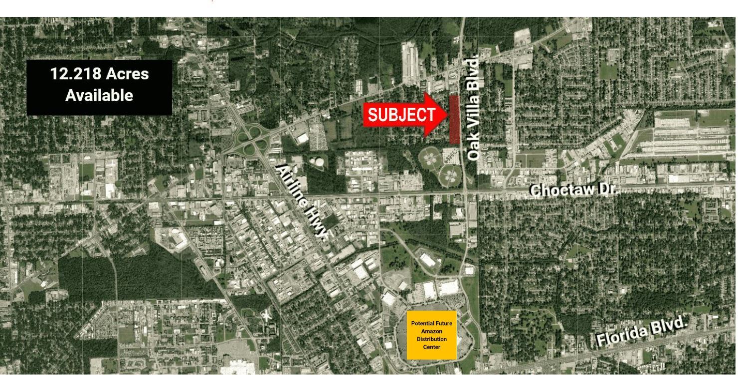 SW Quadrant Oak Villa Rd @ Greenwell Springs Rd, Baton Rouge, LA for Sale