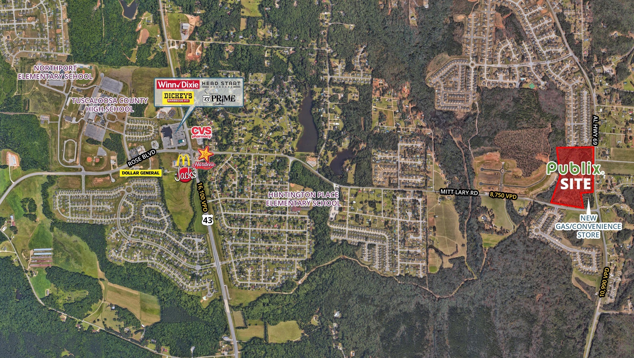 13556 Highway 69 N, Northport, AL for Rent