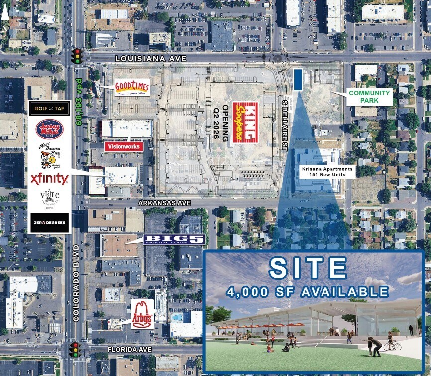 4340 E Louisiana Ave, Denver, CO for Rent