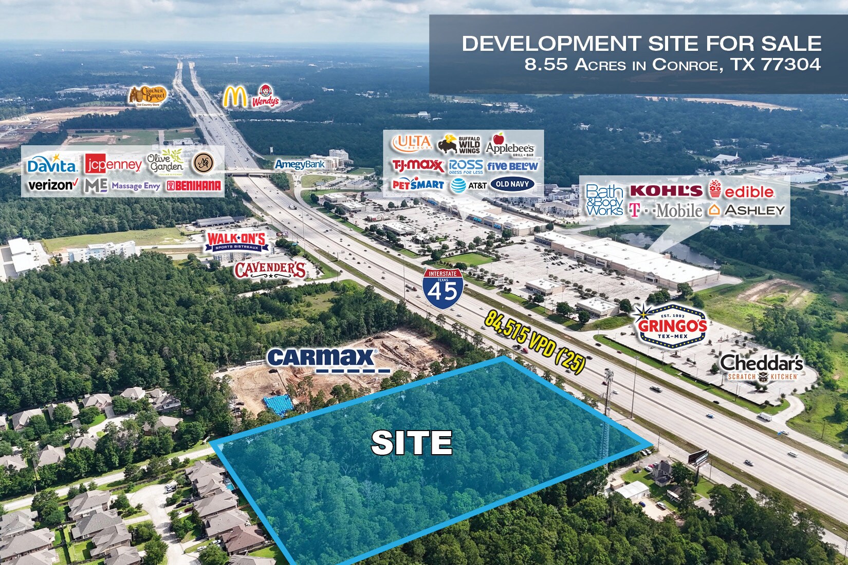 2501 Interstate 45 N, Conroe, TX for Sale