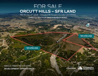 Orcutt, CA Residential Land - Orcutt Hills - SFR Land