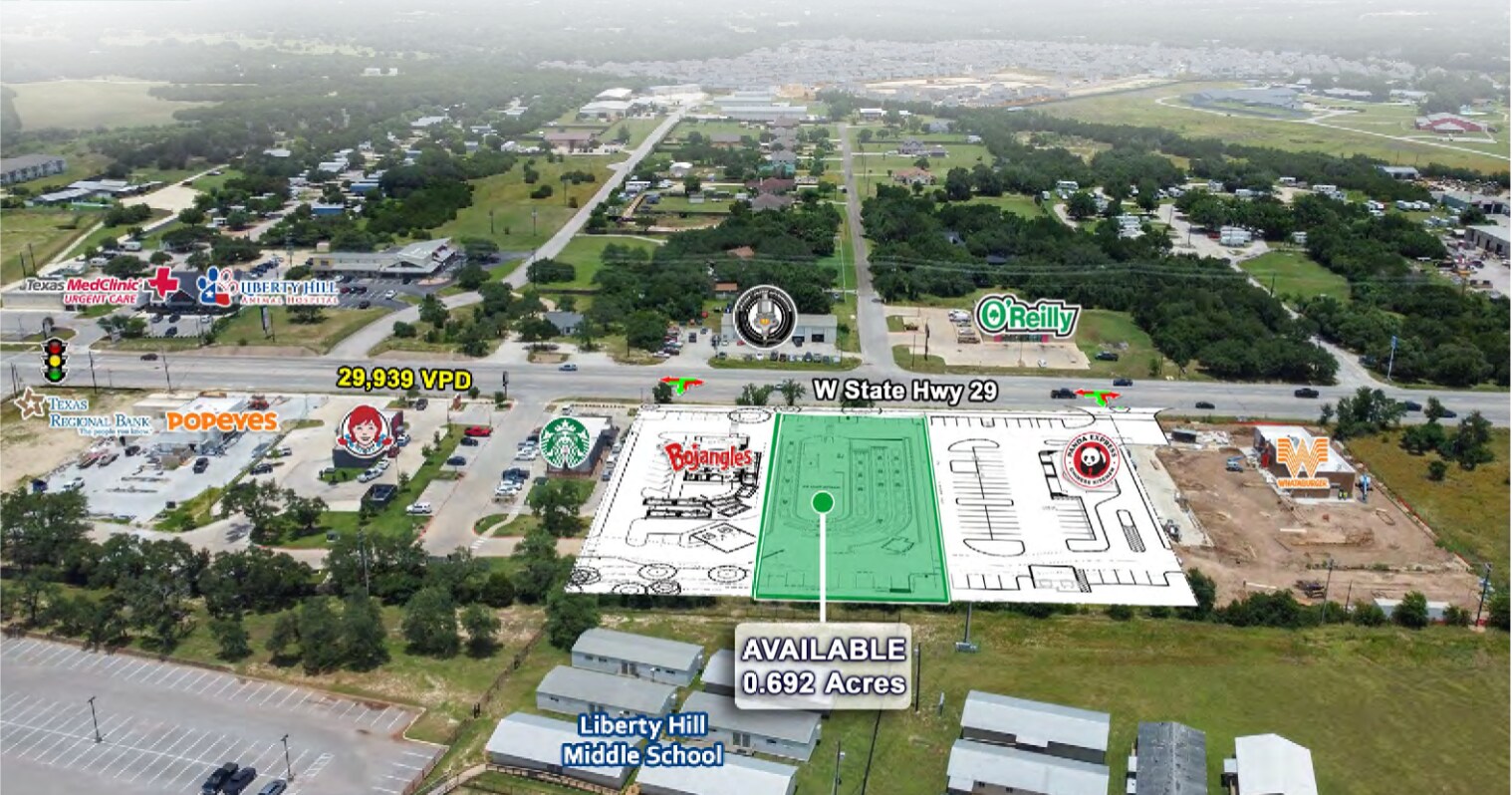 13003 W State Highway 29, Liberty Hill, TX for Rent