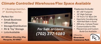 Mesquite, NV Flex, Industrial - 601 Cyrus McCormick Ct.