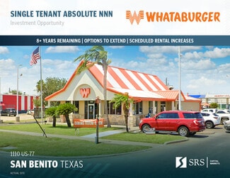 San Benito, TX Fast Food - 1110 W US Highway 77
