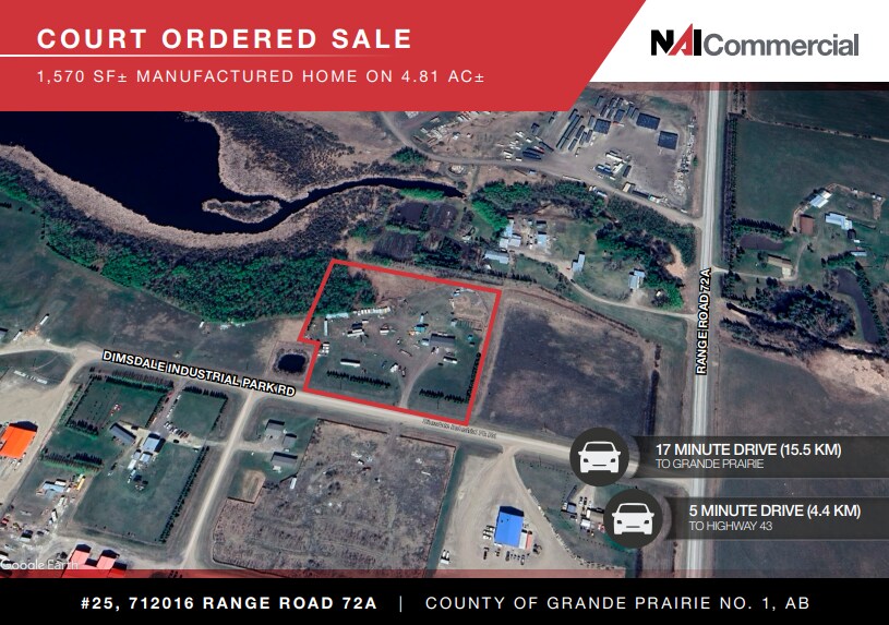 #25 712016 B Range Road 72A Rd, Wembley, AB for Sale