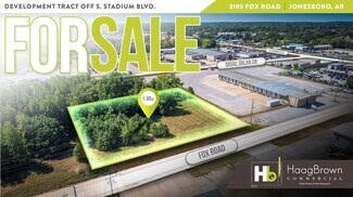 Jonesboro, AR Commercial Land - 3105 Fox rd