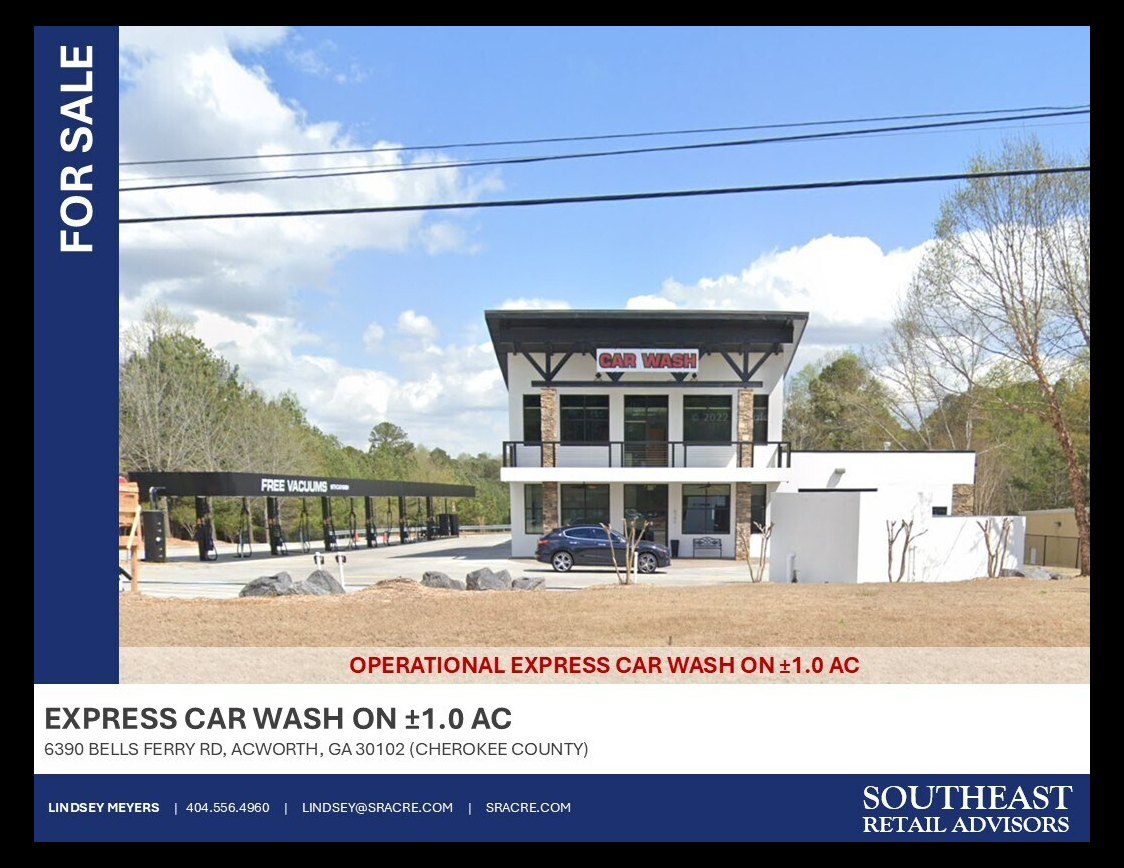 6390 Bells Ferry Rd, Woodstock, GA for Sale