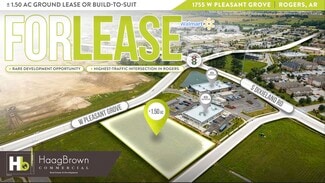 Rogers, AR Commercial Land - 1755 Pleasant Grove rd Rogers, AR Commercial Land - 1755 Pleasant Grove rd