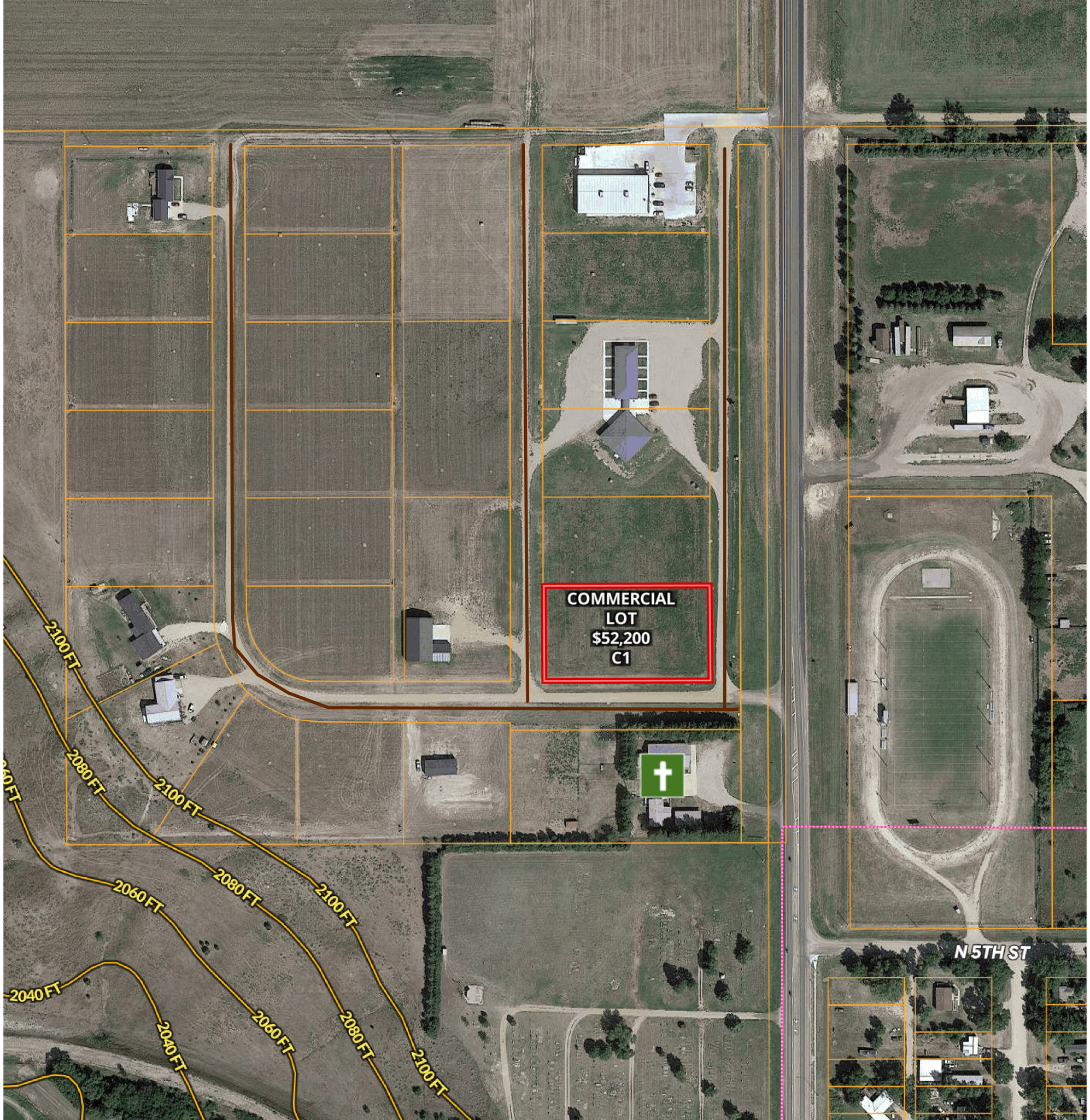 US Highway 83 & 10th St, White River, SD for Sale