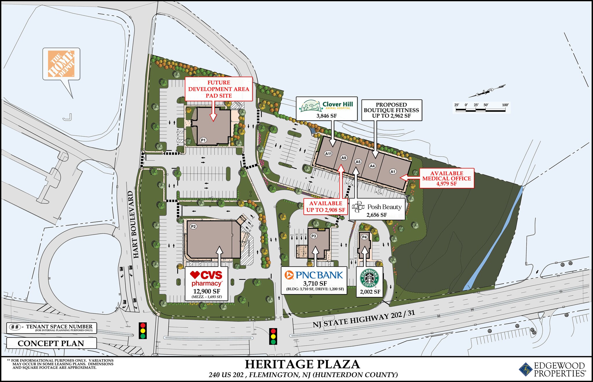 240 Route 202, Flemington, NJ for Rent