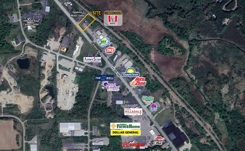 3341 W Carleton Rd, Hillsdale, MI for Sale