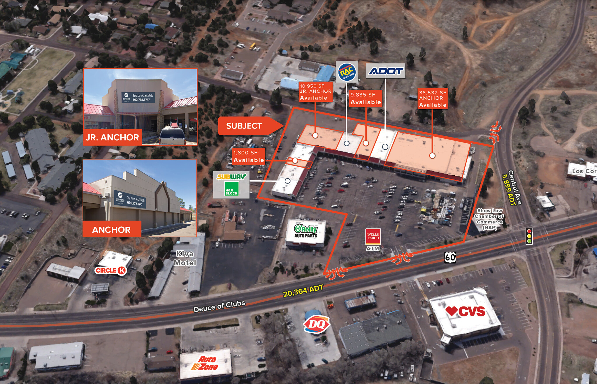 161 E Deuce of Clubs, Show Low, AZ for Rent