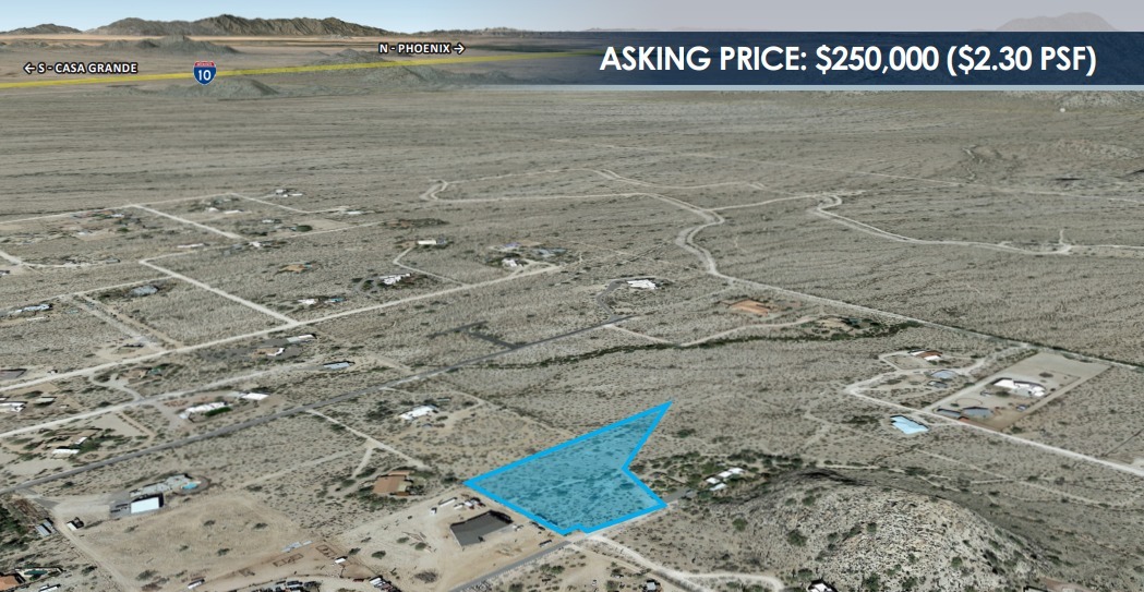 N of NWC of Waverly Dr & Draidwood Trl, Casa Grande, AZ for Sale