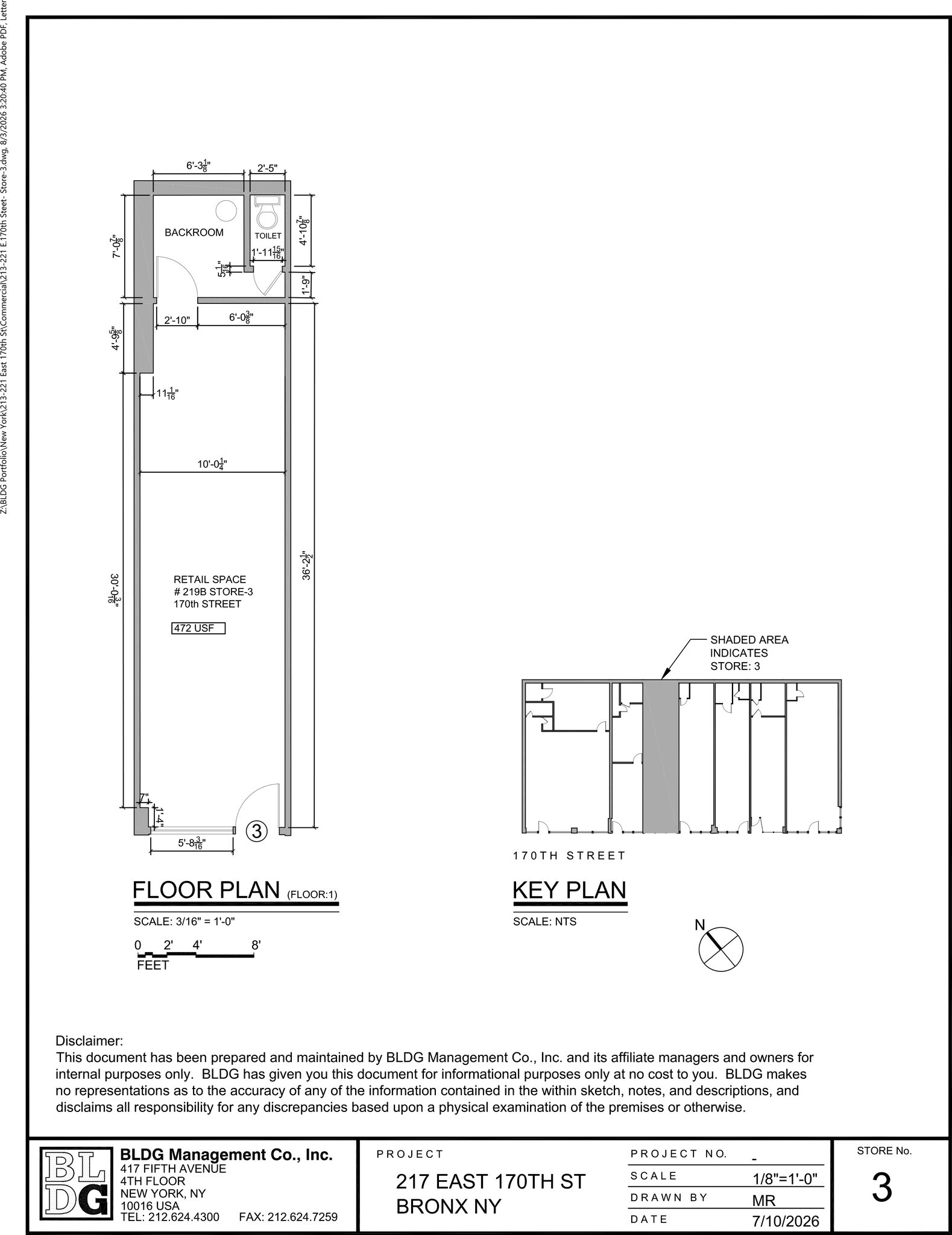 219 E 170th St, Bronx, NY for Rent
