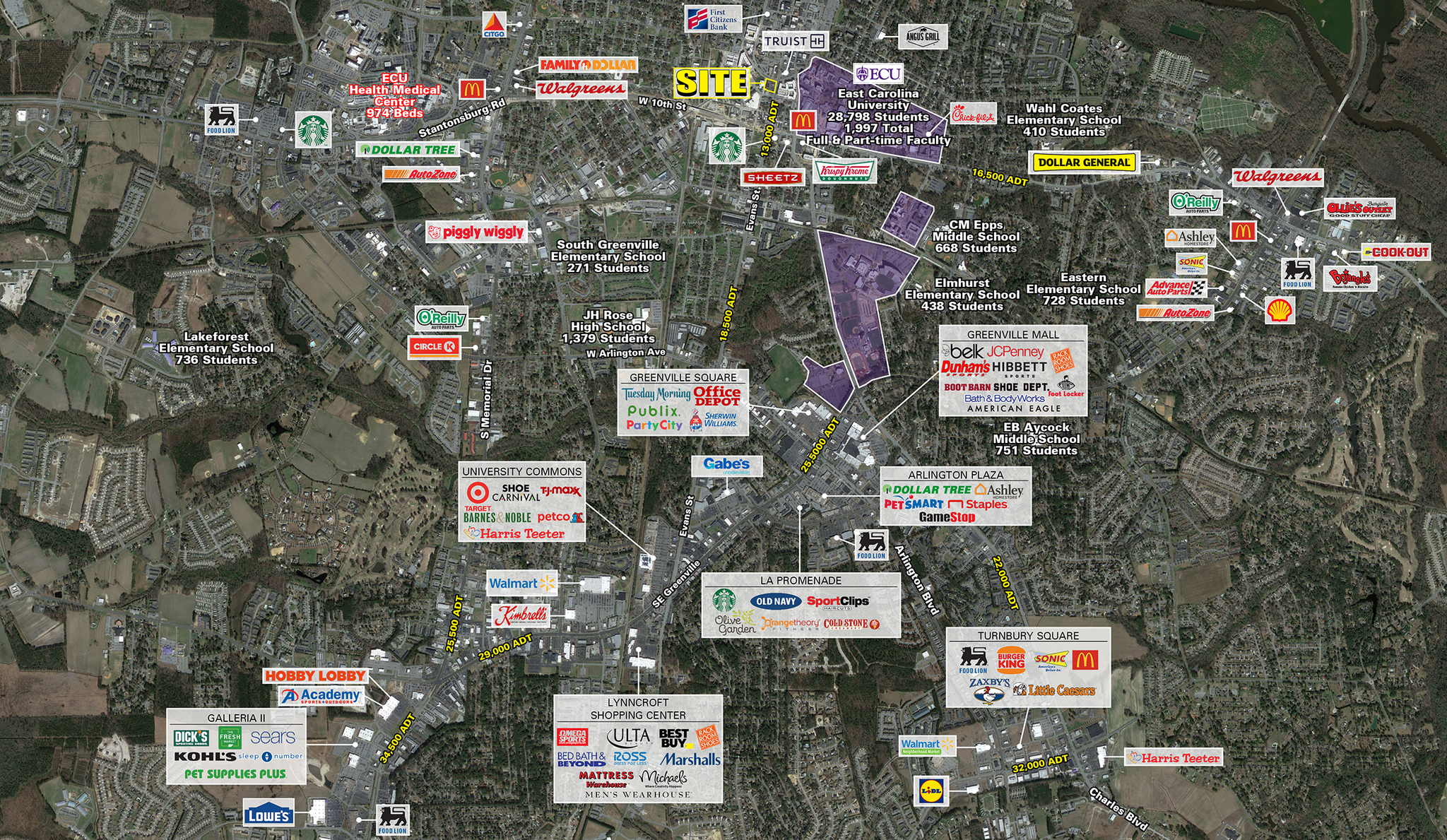 560 Evans St, Greenville, NC for Sale