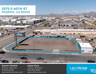 Phoenix, AZ Industrial - 3375 40th St