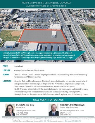Los Angeles, CA Industrial - 10019-10047 South Alameda Street