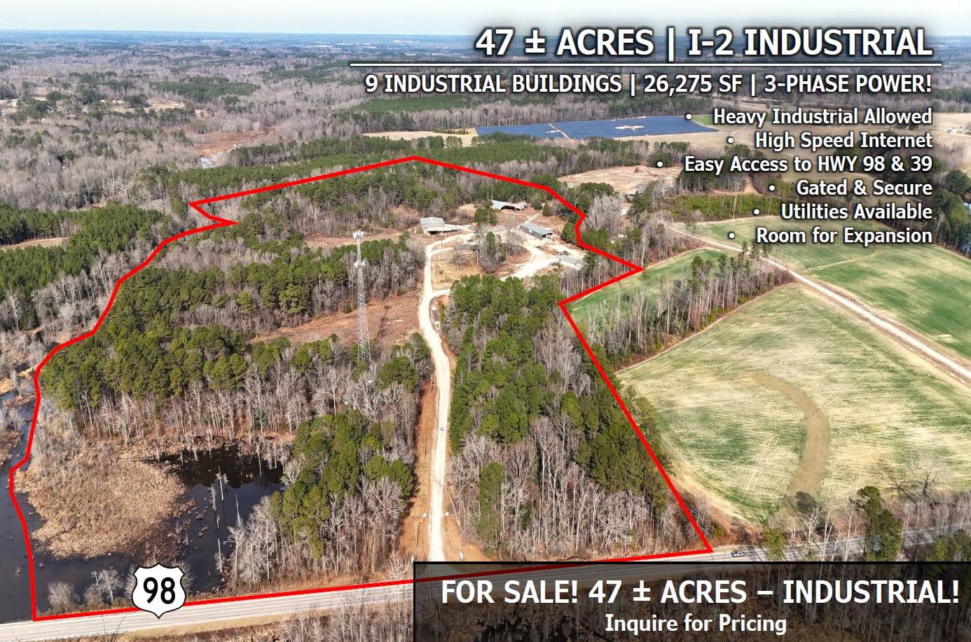 686 NC 98 Hwy W, Bunn, NC for Sale