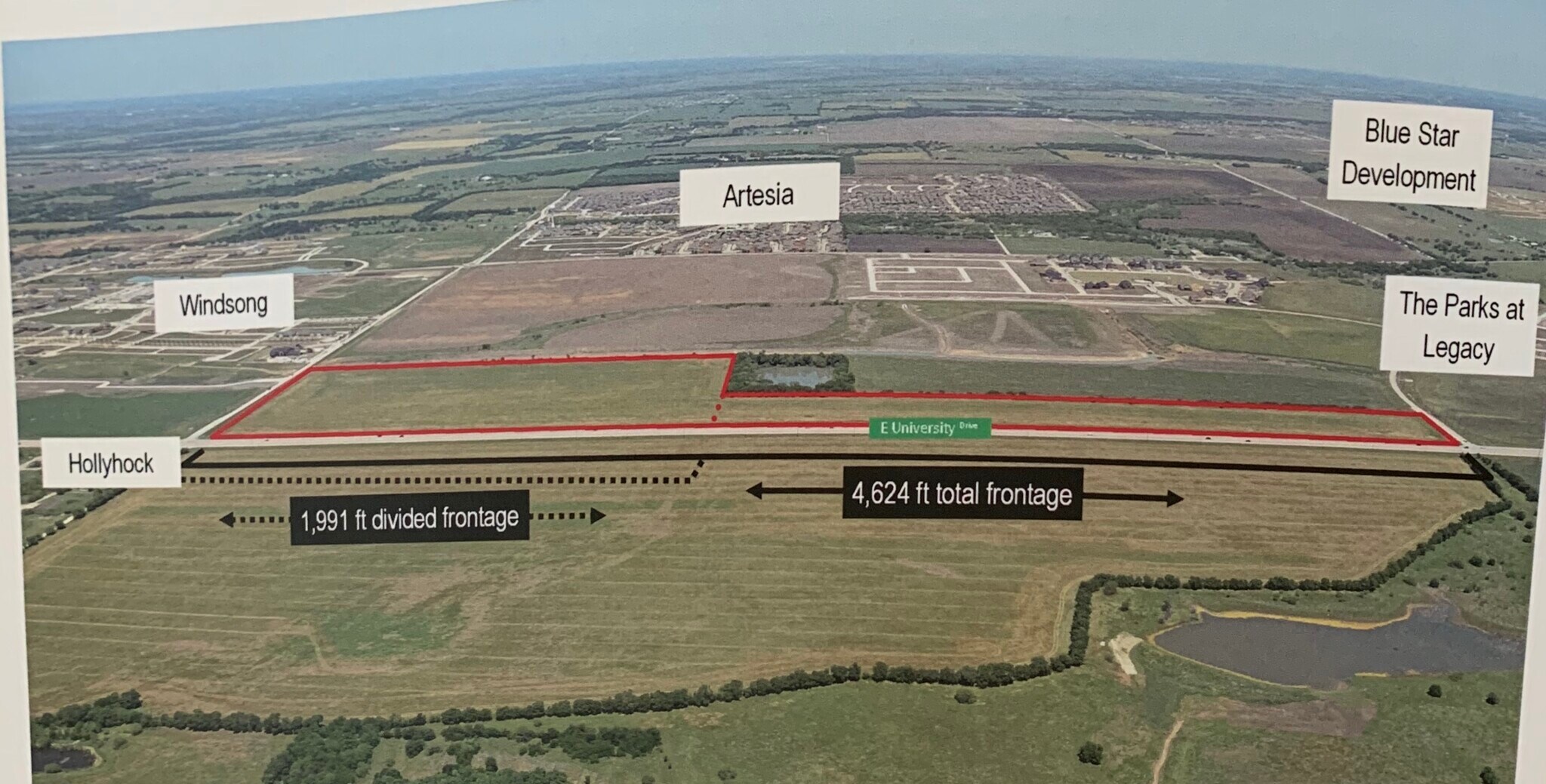 US 380 @ Legacy, Prosper, TX for Sale