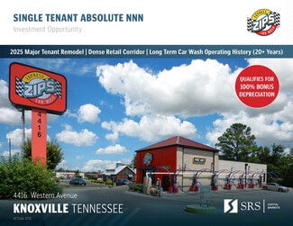 Knoxville, TN Car Washes - 4416 Western Ave