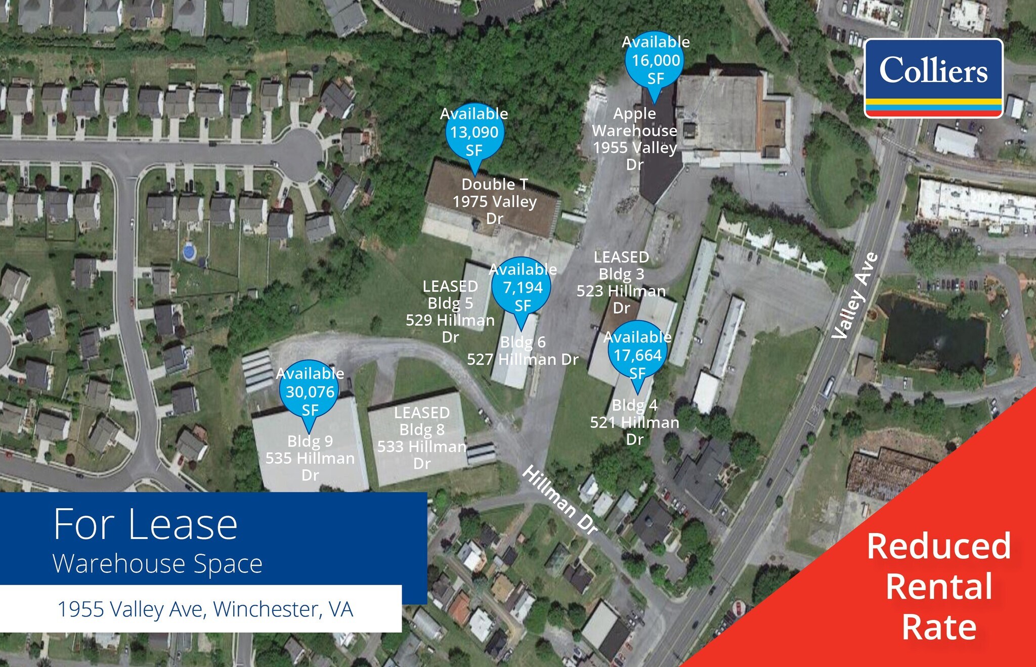 1955 Valley Ave Winchester, VA 22601 Industrial Park Property for