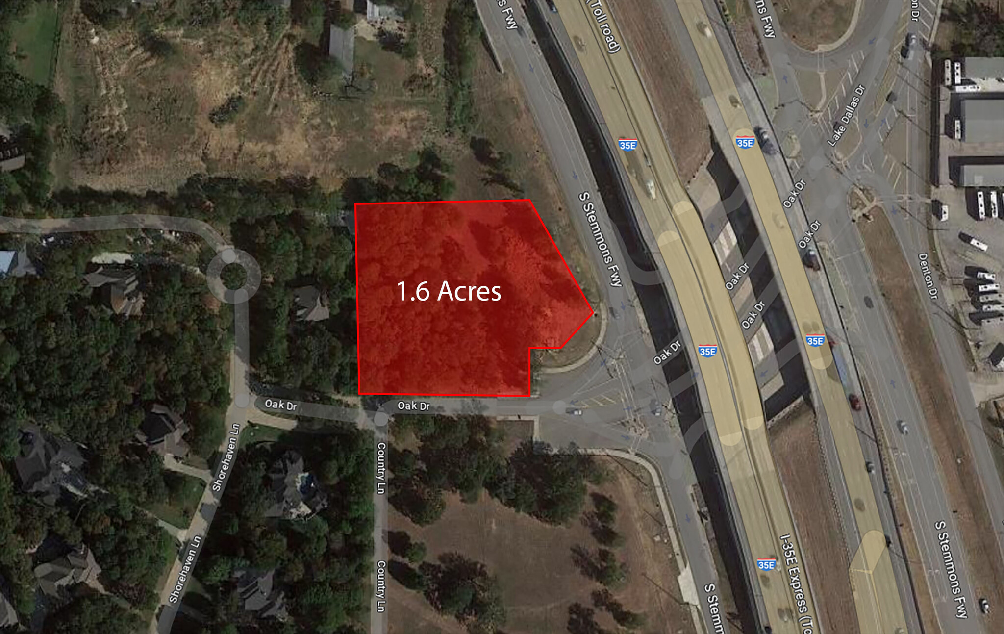 NWC IH-35 & Oak Drive, Hickory Creek, TX for Sale