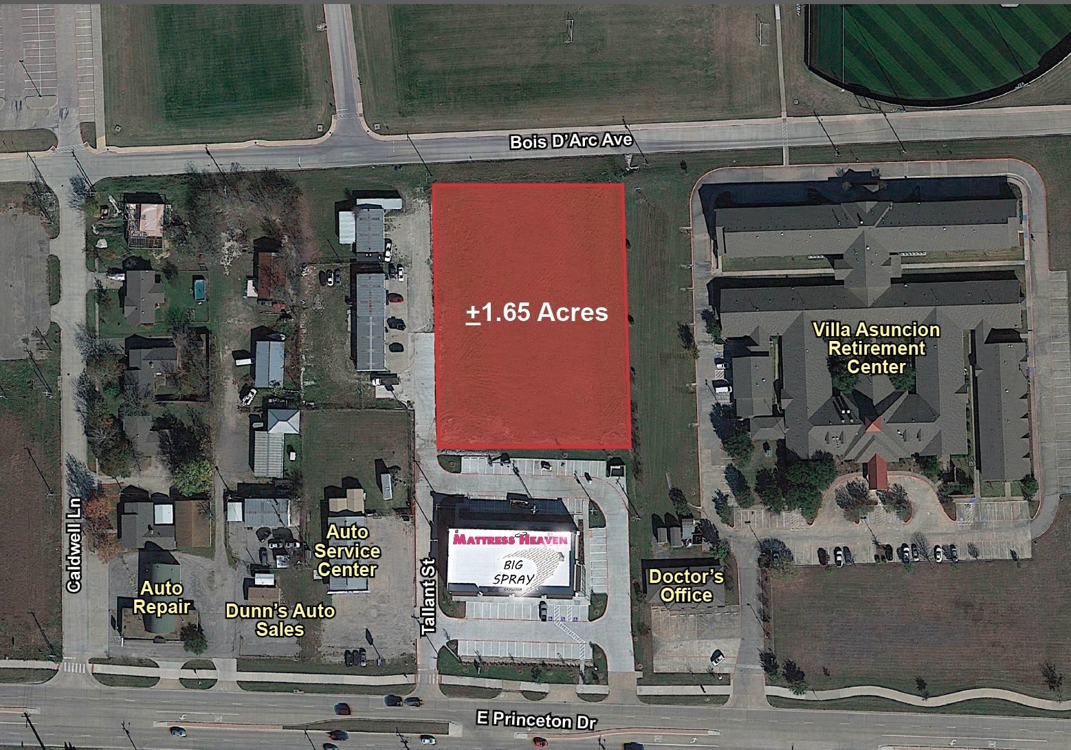 SEQ Bois D'Arc, Princeton, TX for Sale